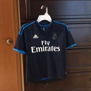 Boys Adidas L Real Madrid Jersey
